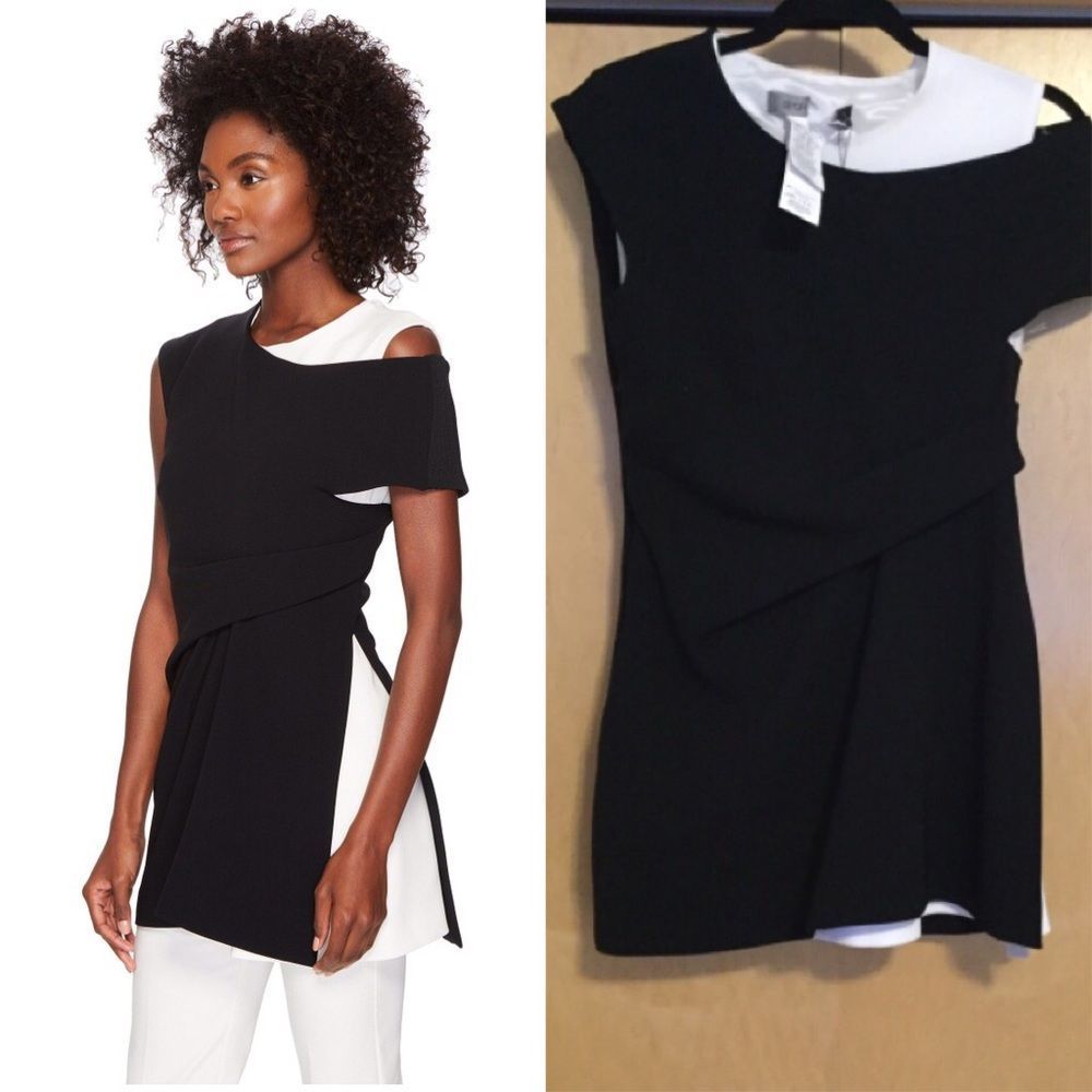 Sportmax Women's Tela Cold Shoulder Top - Picture 1 of 9